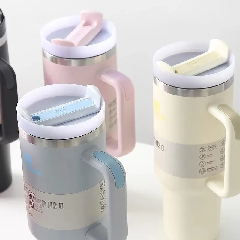 Caneca Térmica Stanley Aço Inoxidável 1,2l Com Tampa Para Viagem, Churrasco, Praia, Etc