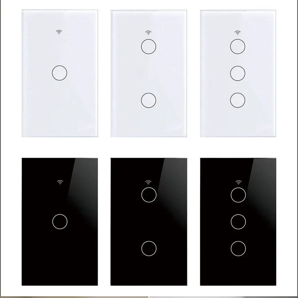 Interruptor Inteligente de Iluminação Touch - Bivolt Compatível Alexa Google Home