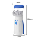 Nebulizador Inalador e Atomizador AirLin - Carregamento USB