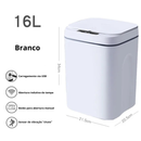 Lixeira Inteligente 16l Com Abertura Automática