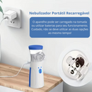 Nebulizador Inalador e Atomizador AirLin - Carregamento USB