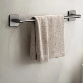 Porta Tolhas Preto Minimalista Fácil Intalação