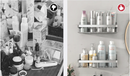 Prateleira Reta de Chuveiro Suporte Para Shampoo Houss