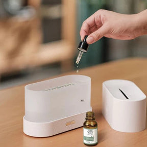 Umidificador de Ar Eletrônico Com Aromatizador Modelo Flame