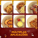 Forma Air Fryer Descartável (50 Unidades)