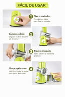 Fatiador Turbo Slice 3 em 1 - Uso Manual Giratório Multiuso