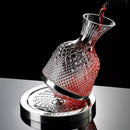 Decanter de Vinho Recipiente de Vidro Cristal Houss