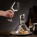 Decanter de Vinho Vidro Detalhe Iceberg Aerador Houss