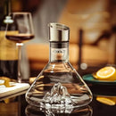 Decanter de Vinho Vidro Detalhe Iceberg Aerador Houss