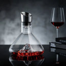 Decanter de Vinho Vidro Detalhe Iceberg Aerador Houss
