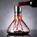 Decanter de Vinho Vidro Detalhe Iceberg Aerador Houss