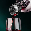 Decanter de Vinho Vidro Detalhe Iceberg Aerador Houss