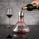 Decanter de Vinho Vidro Detalhe Iceberg Aerador Houss