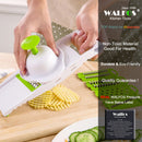 Cortador de Legumes Multifuncional Com 5 Lâminas