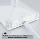 Luminária de Mesa Diamante Sem Fio Houss