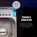 Mini Ar Condicionado e Ventilador de Mesa Umidificador Houss