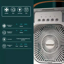Mini Ar Condicionado e Ventilador de Mesa Umidificador Houss