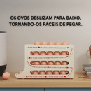 Organizador de Geladeira Porta Ovos Houss