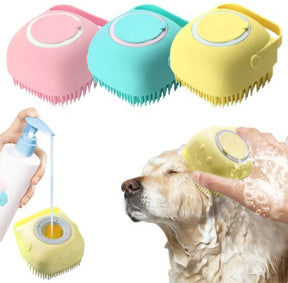 Escova Para Banho do Seu Pet