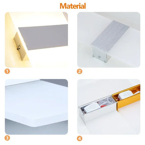 Luminária de Parede Em Led 110V/220V - Luz Leve Para Ambiente de Aconchego