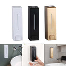 Dispenser Plástico De Parede De Sabonete Líquido e Shampoo 600 ml