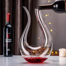 Decanter Cisne Para Vinho de Cristal Houss