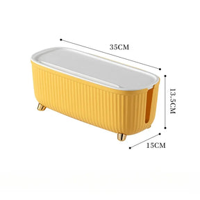 Caixa Organizadora de Cabos e Tomadas Houss