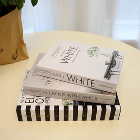3 Unidades Livros Falsos Para Decoração de Ambiente
