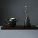 Vaso Decorativo Preto Cerâmica e Porcelana Para Interiores Houss