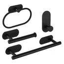 Kit 4 Peças Para Banheiro ou Cozinha Em Aço Inoxidável