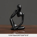 Estátua O Pensador Abstrato Houss