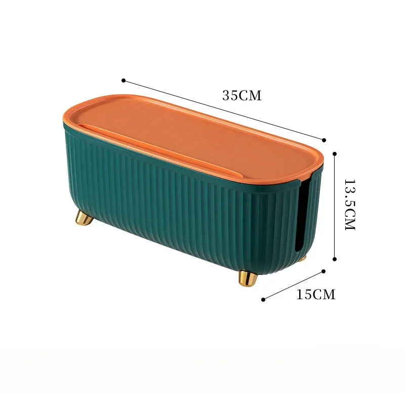 Caixa Organizadora de Cabos e Tomadas Houss