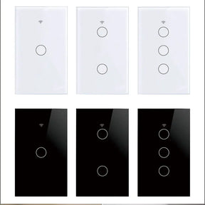 Interruptor Inteligente de Iluminação Touch - Bivolt Compatível Alexa Google Home