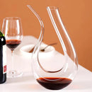 Decanter Cisne Para Vinho de Cristal Houss