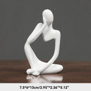 Estátua O Pensador Abstrato Houss