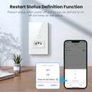 Interruptor Inteligente Com Tomada 20A Modelos em Branco e Preto