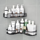 Kit Ventosa Acrílico e Suporte Em Metal Para Shampoo
