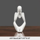 Estátua O Pensador Abstrato Houss