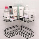 Kit Ventosa Acrílico e Suporte Em Metal Para Shampoo