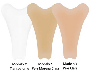 3 Unidades Corretor Íntimo Feminino Sex Slap em Silicone Adesivo