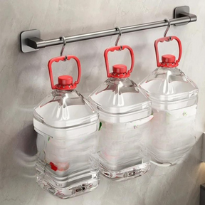 Porta Tolhas Preto Minimalista Fácil Intalação