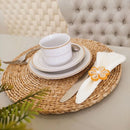 Sousplat de Palha de Taboa - Beleza Artesanal e Funcionalidade!