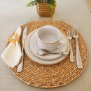 Sousplat de Palha de Taboa - Beleza Artesanal e Funcionalidade!